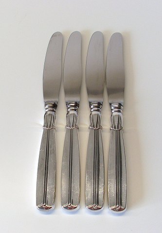 Lotus middags kniv i sølv og stål 22cm.