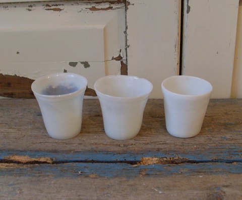 Franske taksigelses glas i opaline