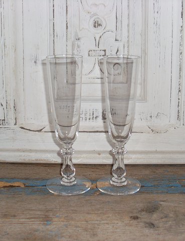 Smukke franske champagne fløjter