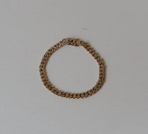 Panzer bracelet in 8 kt gold