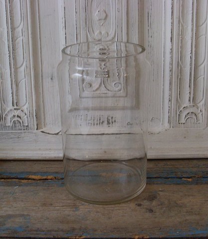 Gammelt mundblæst sylteglas 25cm.