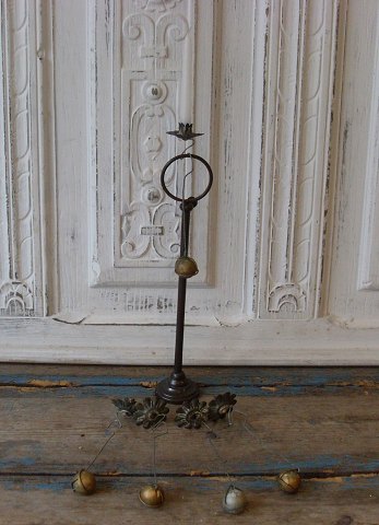 5 stk gamle lysholdere