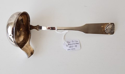 Mussel cream spoon in silver - Ole Peter Syndergaard 1812-59 Aalborg