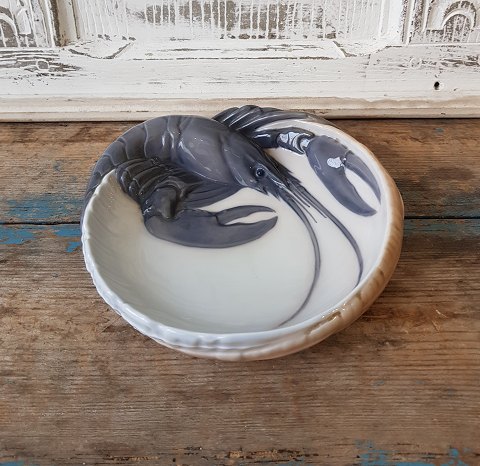 Royal Copenhagen bowl with lobster no. 3498