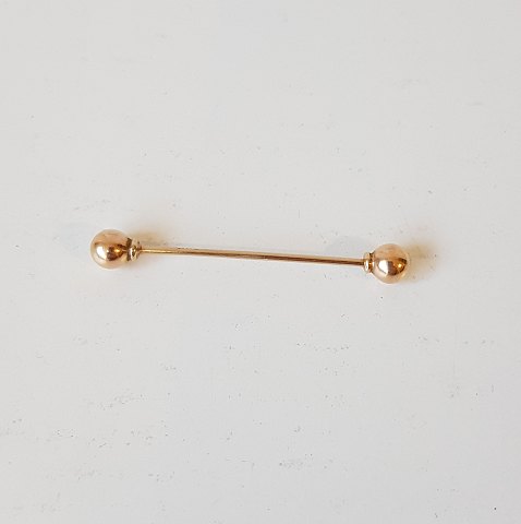 Collar needle in 14kt gold