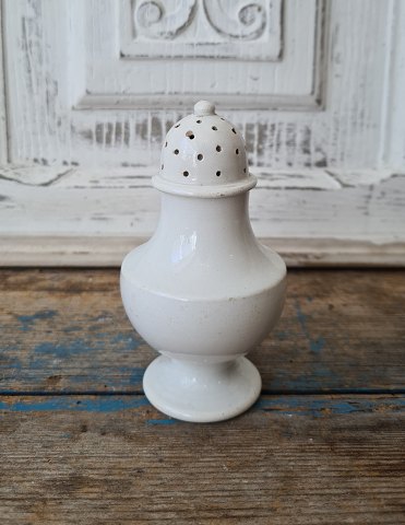 19th century faience salt shaker