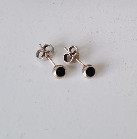Georg Jensen Cave silver earrings