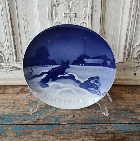 B&G Christmas platter 1929