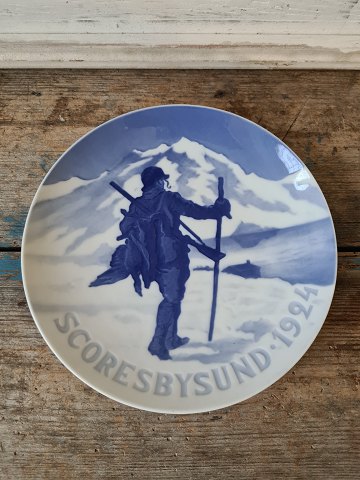B&G Mindeplatte fra 1924 Scoresbysund Grønland