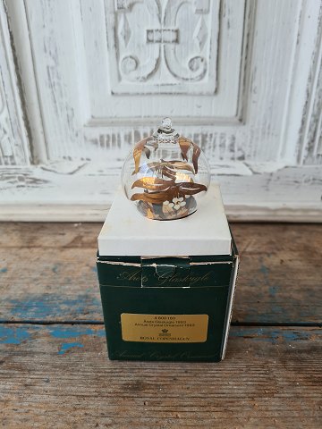Royal Copenhagen glas julekugle fra 1993