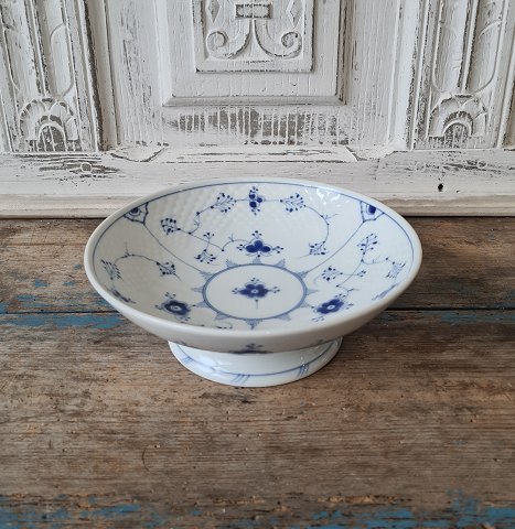 B&G Blåmalet hotelporcelæn skål på fod No. 1063