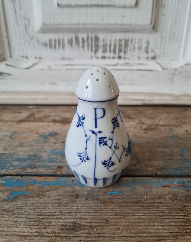 B&G Blåmalet Hotelporcelæn peberbøsse no. 1088