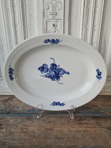 Royal Copenhagen Flettet Blå Blomst fad No. 8017, 3. sortering