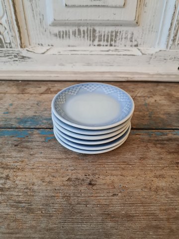 B&G Blue Tone glass tray - butter cup no. 880