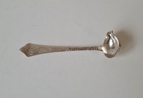 Antique Rococo silver cream spoon from 1905