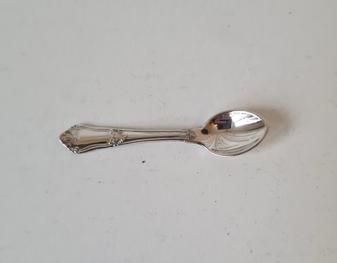 Rosenholm salt spoon in silver