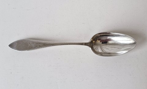Empire spoon in silver by Michael Mogens Foght 1745-1814