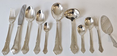 Riberhus silver plated cutlery for 12 people 68 pieces