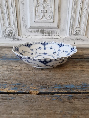 Royal Copenhagen Blue Fluted full lace Bowl No. 1018