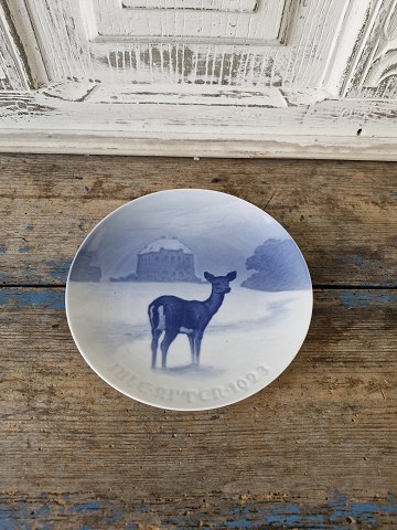 B&G Christmas plate 1923