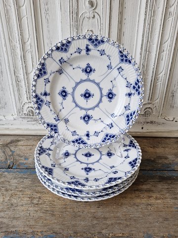 Royal Copenhagen Musselmalet helblonde tallerken No. 1085 - 23 cm. 1898-1923