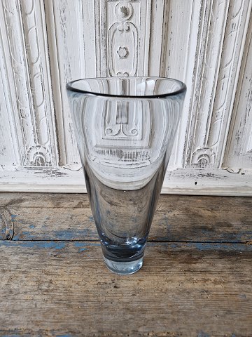 Holmegaard - Per Lütken large vase in light blue glass from 1960 - 26 cm.