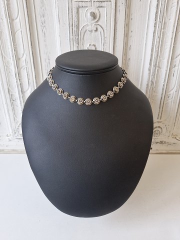 Vintage sterling silver necklace by Hermann Siersbøl