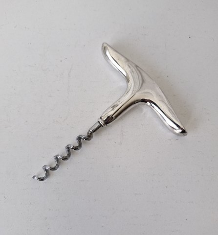 Patricia corkscrew in sterling silver and steel