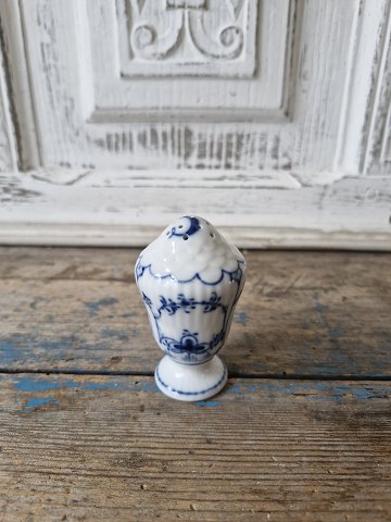 Royal Copenhagen Musselmalet riflet saltbøsse No. 480