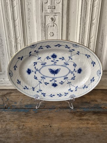 B&G Butterfly Kipling with gold rim dish No. 16