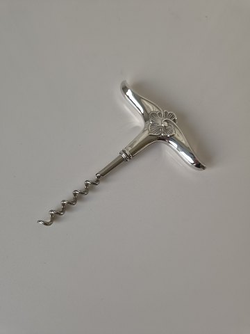 Saxon corkscrew in silver and steel