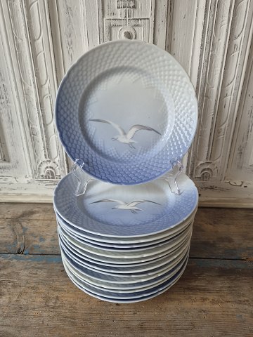 B&G Mågestel uden guldkant frokosttallerken No. 26
