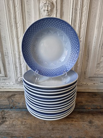 B&G Blue Tone soup plate no. 1008/714 - 24,5 cm.