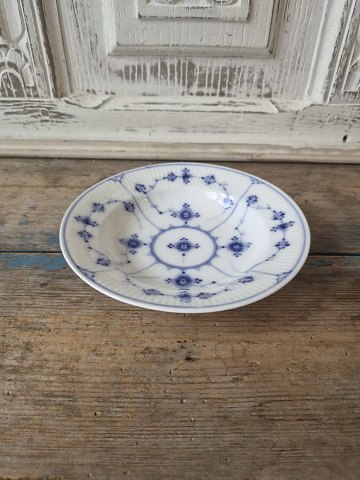 Royal Copenhagen Musselmalet riflet lille dybtallerken No. 171 - 1894-1900