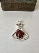 N.E.From pendant in sterling silver with amber pearl