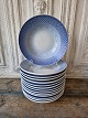 B&G Blue Tone soup plate no. 1008/714 - 24,5 cm.